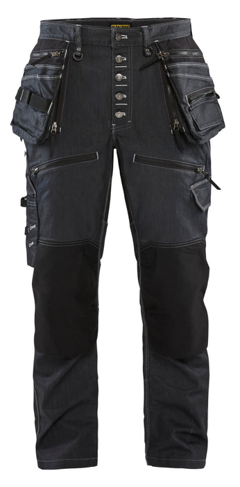 Blaklader Navy/Black Craftsman Trousers Stretch X1900