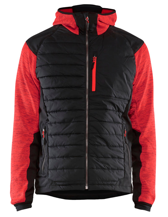 Blaklader Red/Black Hybrid Jacket