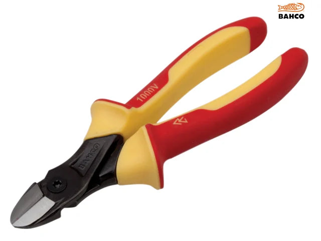 BAHCO 2101S-180 ERGO INS SIDE CUTTING PLIERS