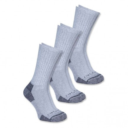 Carhartt® All-Saeason Cotton Rich Sock 3 Pairs #A62-3