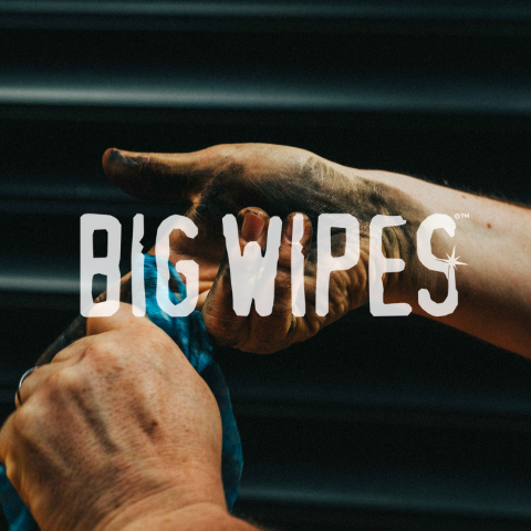 The Big Wipes Cage Van & Wall bracket - Big Wipes
