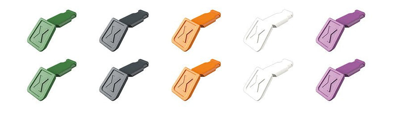 Knipex 00 61 10 ColorCode Clips (10 pieces Mixed Packs) - 21mm - Tool Monster