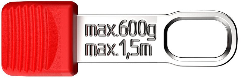 Knipex 00 62 10 TR TetheredTool Clips red (10 pieces) - 30 mm - Tool Monster