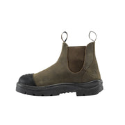 Steel Blue Hobart Slip On Scuff - Rustic Brown - Tool Monster