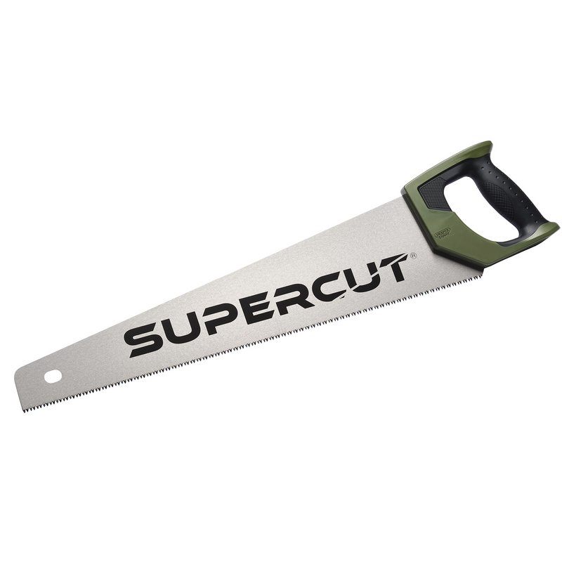 DRAPER EXPERT SUPERCUT® FIRST FIX TRIPLE GROUND HANDSAW, 550MM/22", 7TPI/8PPI
