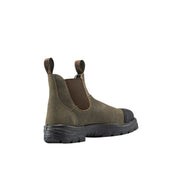 Steel Blue Hobart Slip On Scuff - Rustic Brown - Tool Monster