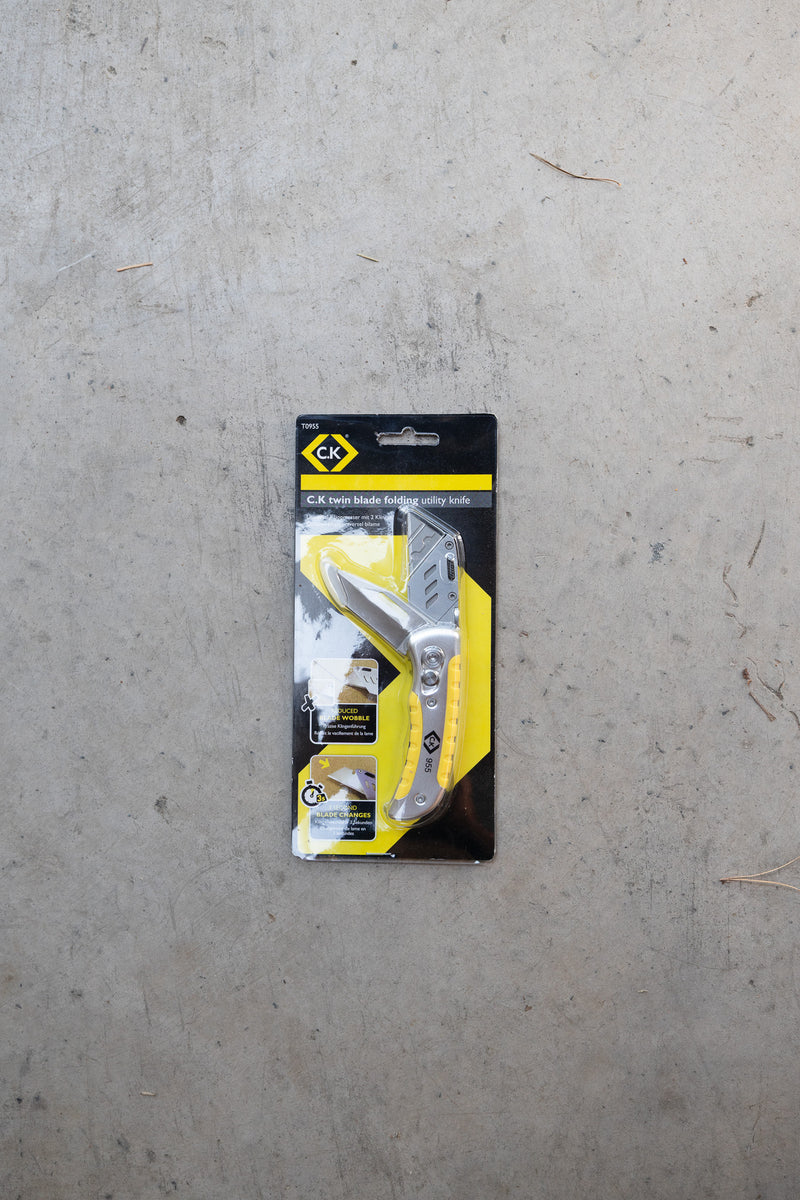 C.K Twin Blade Folding Utility Knife