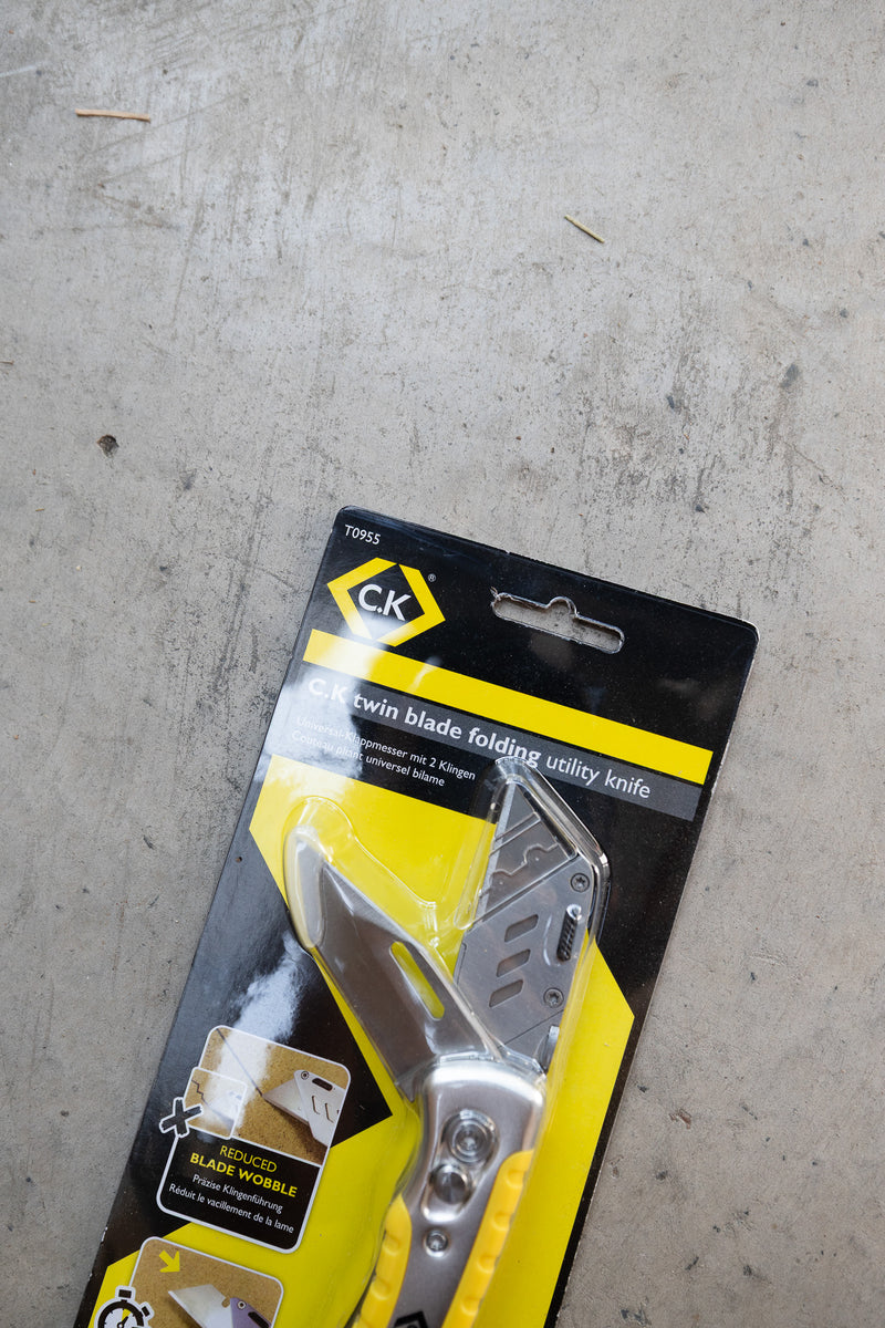 C.K Twin Blade Folding Utility Knife