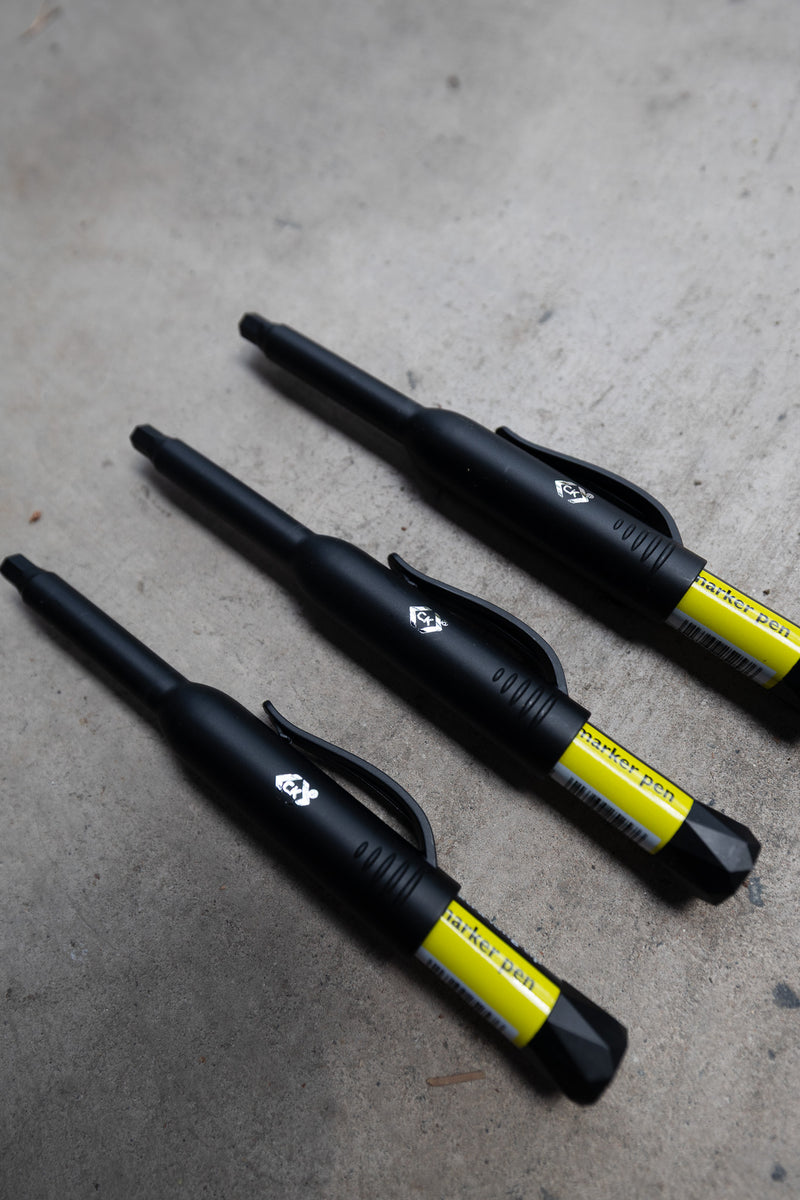 C.K Extra Long Tip Marker Pen Black x1