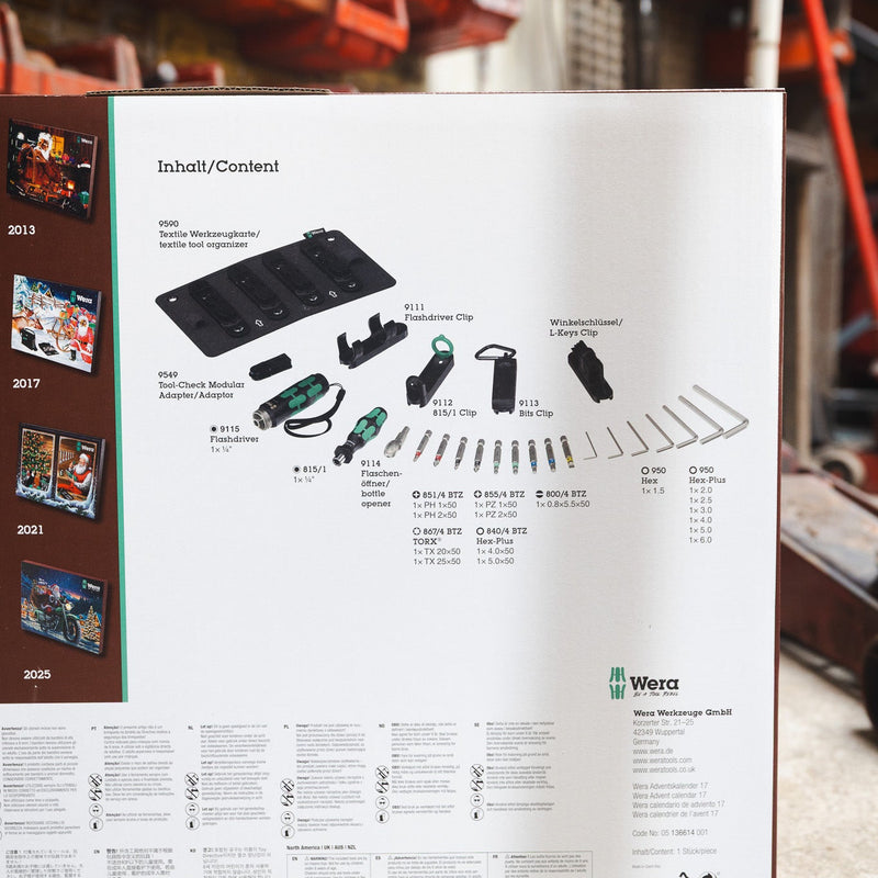 Wera Tools Advent Calendar 2026