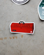 Daily Graft toolbox sticker