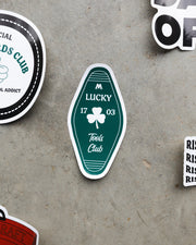 Lucky tools club sticker