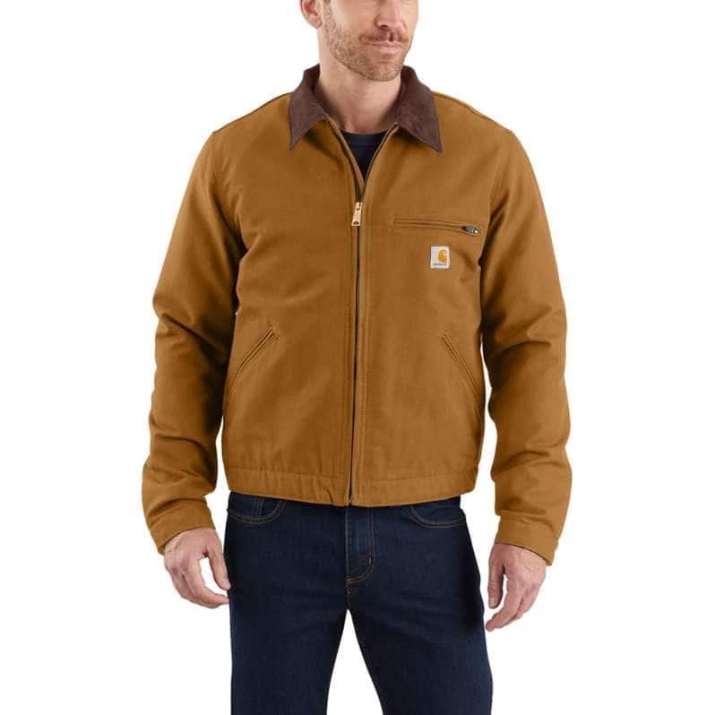 Carhartt Relaxed Fit Duck Blanket - lined Detroit Jacket - 1 Warm Rating - Tool Monster