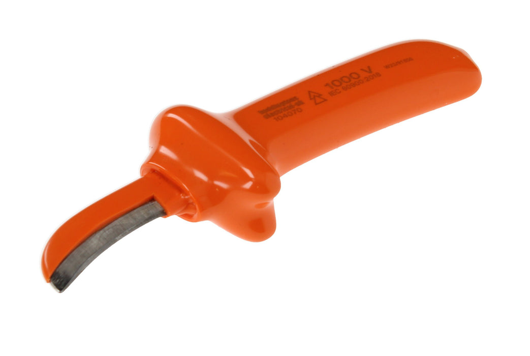 Boddingtons Electrical Insulated Coring Knife For Cutting Cable Coating 180mm [70mm Blade]