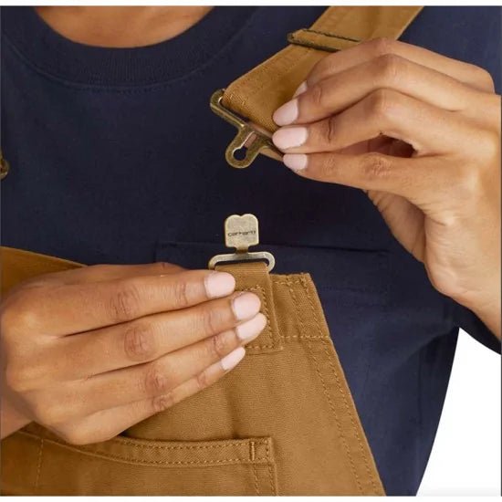 Carhartt Rugged Flex Relaxed Fit Canvas Shortalls - Tool Monster