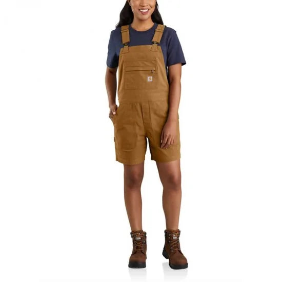 Carhartt Rugged Flex Relaxed Fit Canvas Shortalls