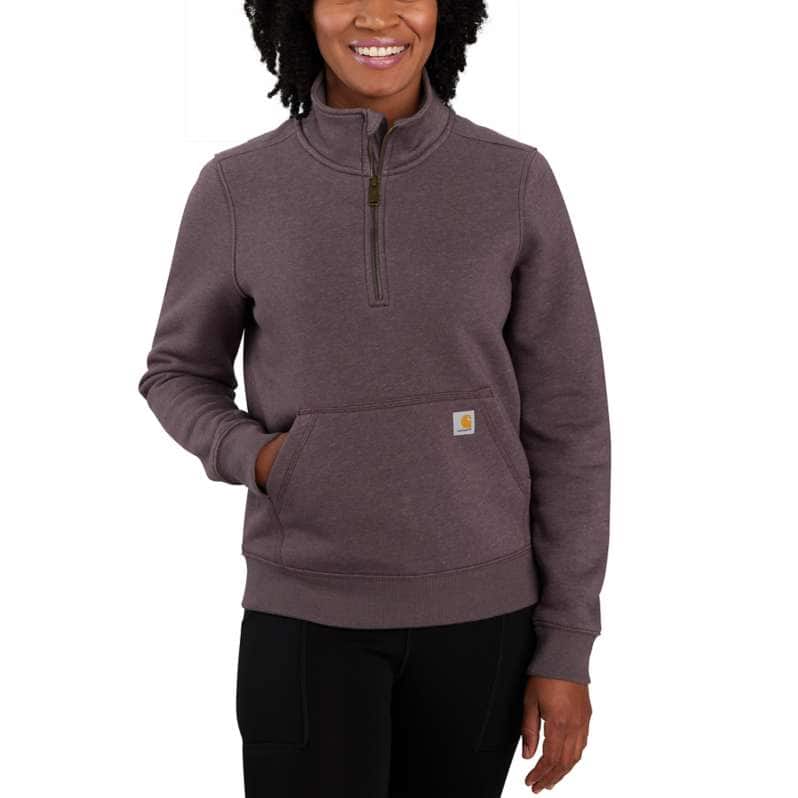 Carhartt Women's Relaxed Fit Midweight Quarter - zip Sweatshirt - Tool Monster