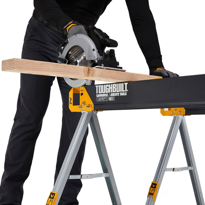 ToughBuilt C550 Sawhorse/Jobsite Table TB-C550 (Twin Pack)