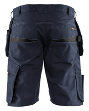 Blaklader Dark Navy/Black Service Shorts With Nailpockets - Tool Monster
