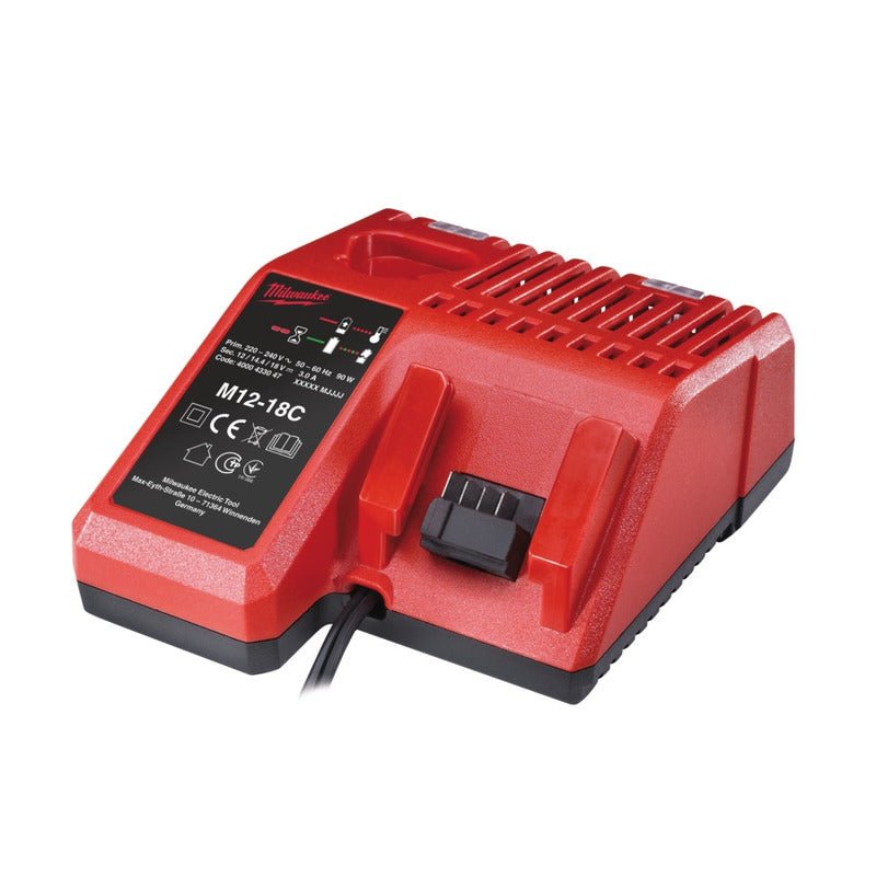 Milwaukee M12 - 18C 12V - 18V Multi - Voltage Charger - Tool Monster