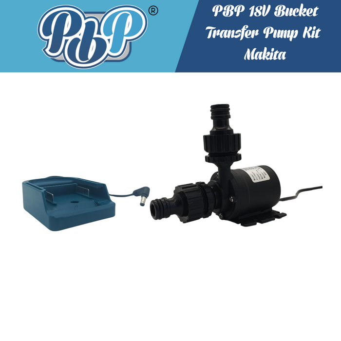 PlumbPal 18V Bucket Transfer Pump Kit