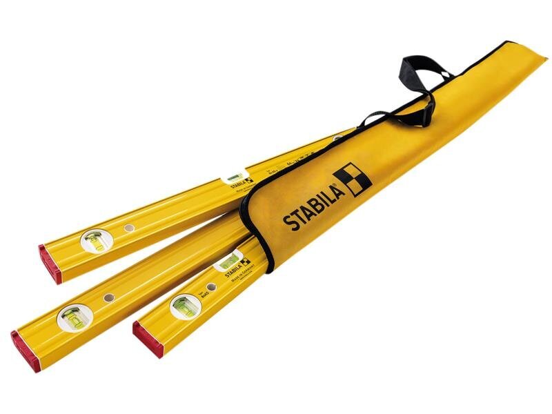 Stabila PRO SET 80 AS spirit levels, 120 cm / 60 cm / 30 cm / case