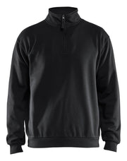 Blaklader Sweatshirt Half - Zip Black - Tool Monster