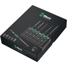 Wera 2035/6 B Screwdriver set and rack for electronic applications, 6 pieces – product detail 1