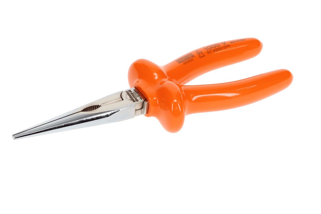 Boddingtons Electrical Insulated Snipe Nose Pliers with Side Cutter 200mm