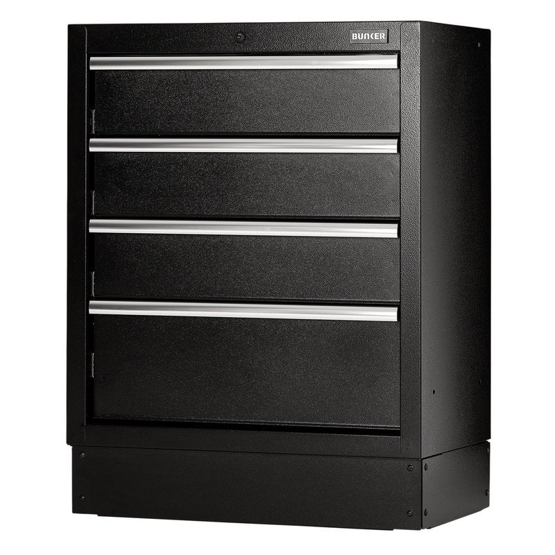 BUNKER Modular Floor Cabinet, 4 Drawer, 680mm