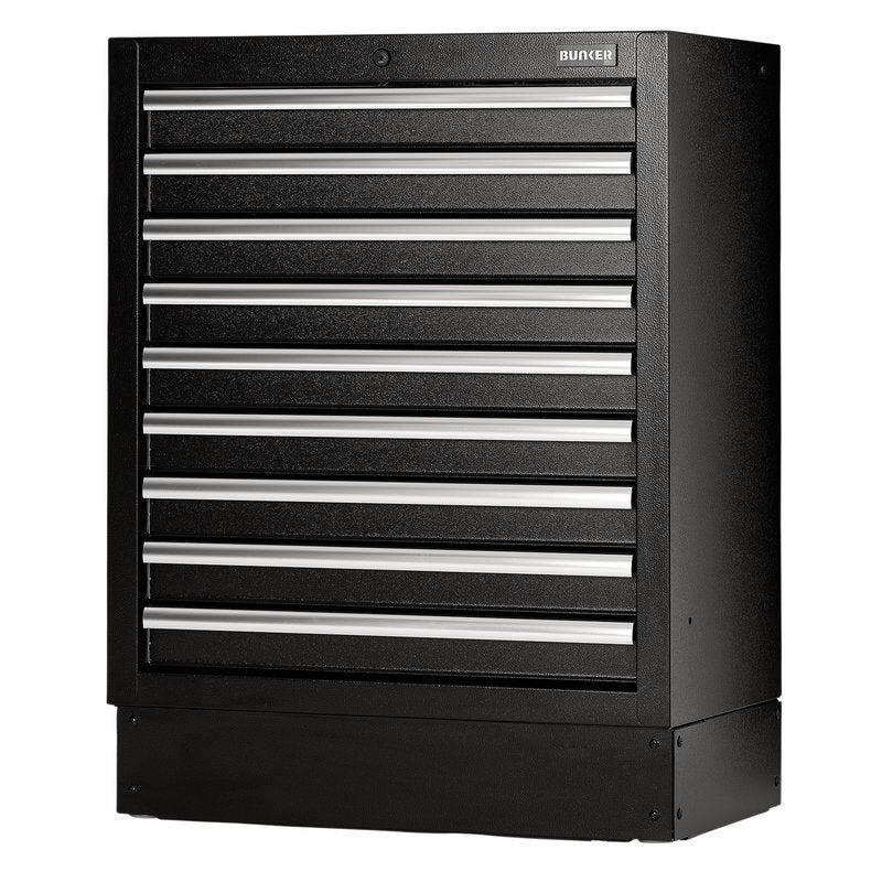 BUNKER Modular Floor Cabinet, 9 Drawer, 680mm