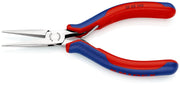 Knipex Electronics Pliers with multi - component grips mirror polished 145 mm 35 62 145 SB (comes attached to hang tag) - Tool Monster