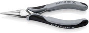 Knipex Electronics Pliers ESD with multi - component grips mirror polished 145 mm 35 62 145 ESD - Tool Monster