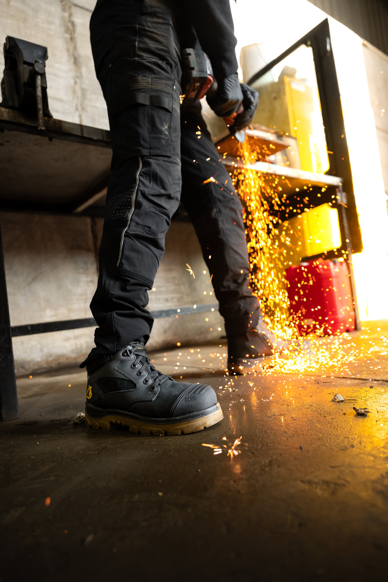 Steel Blue Parkes Zip Scuff Composite Boots