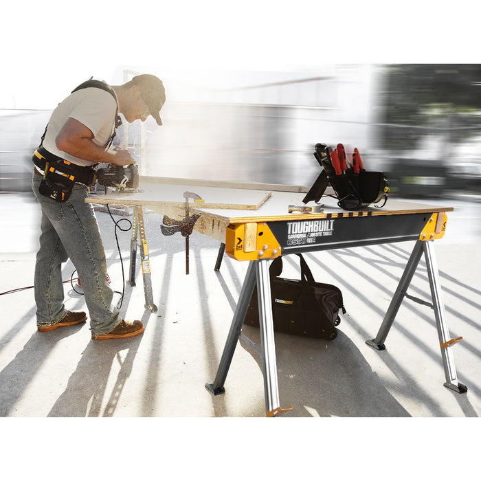 ToughBuilt C550 Sawhorse/Jobsite Table TB-C550 (Twin Pack)