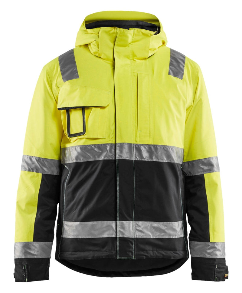 Blaklader Hi - Vis Winter Jacket Yellow/Black - Tool Monster