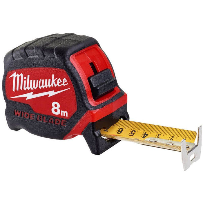 Milwaukee Premium Wide Blade Tape Measure 5m 4932471816