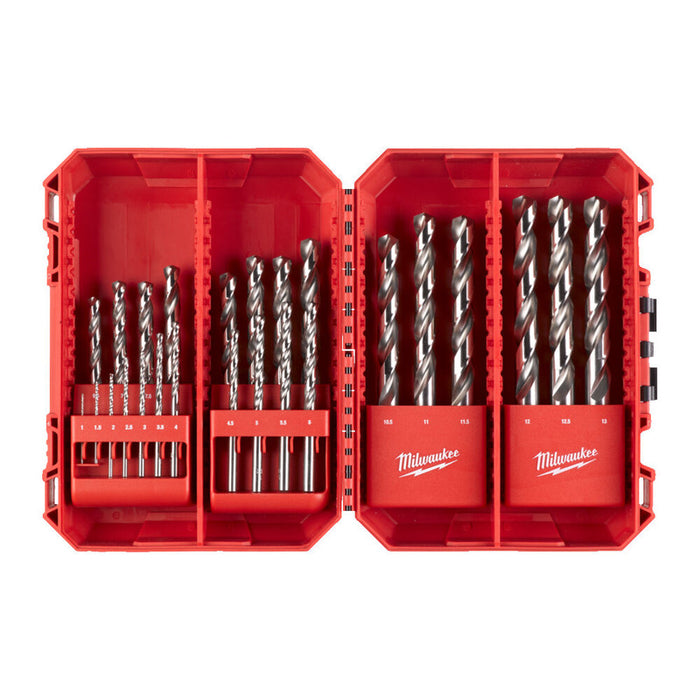 Milwaukee 4932493870 25pc Thunderweb HSS-G Metal Drill Bit Set