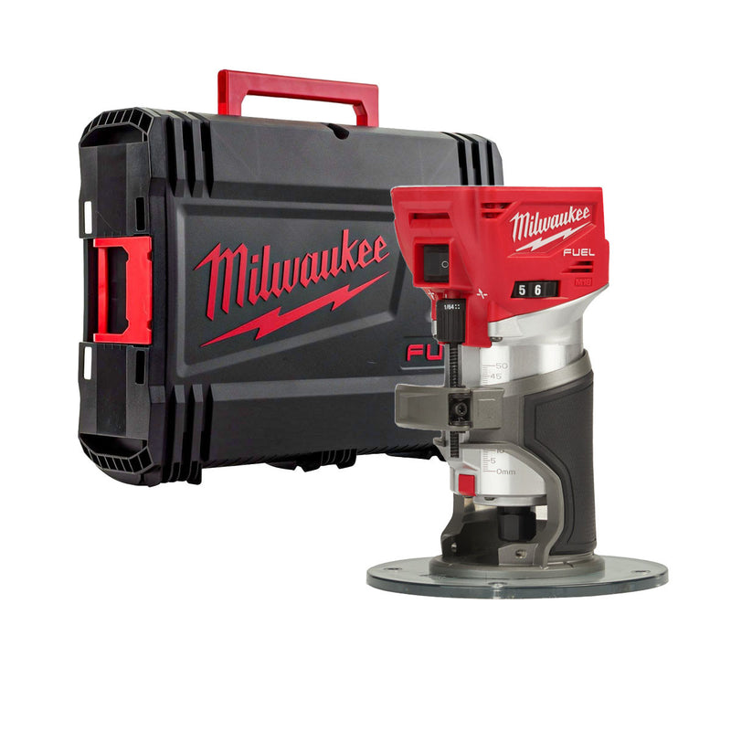 Milwaukee M18FTR-0X Fuel 18V Brushless Trim Router (Body Only)