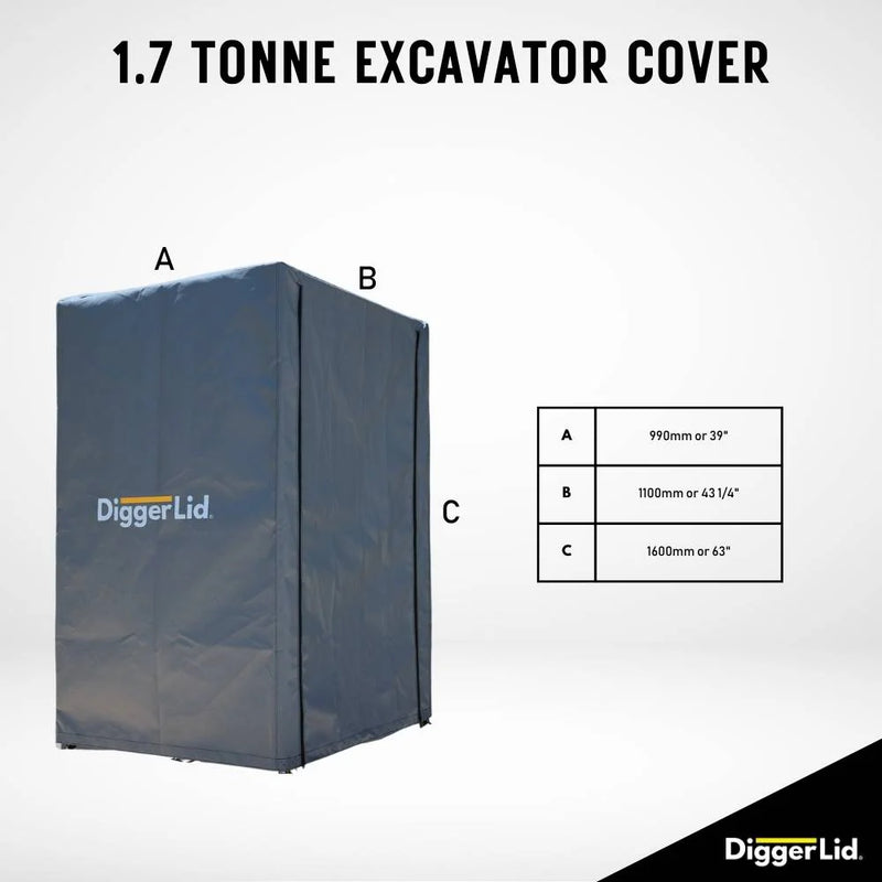 DiggerLid 1.7 Tonne Excavator Cover
