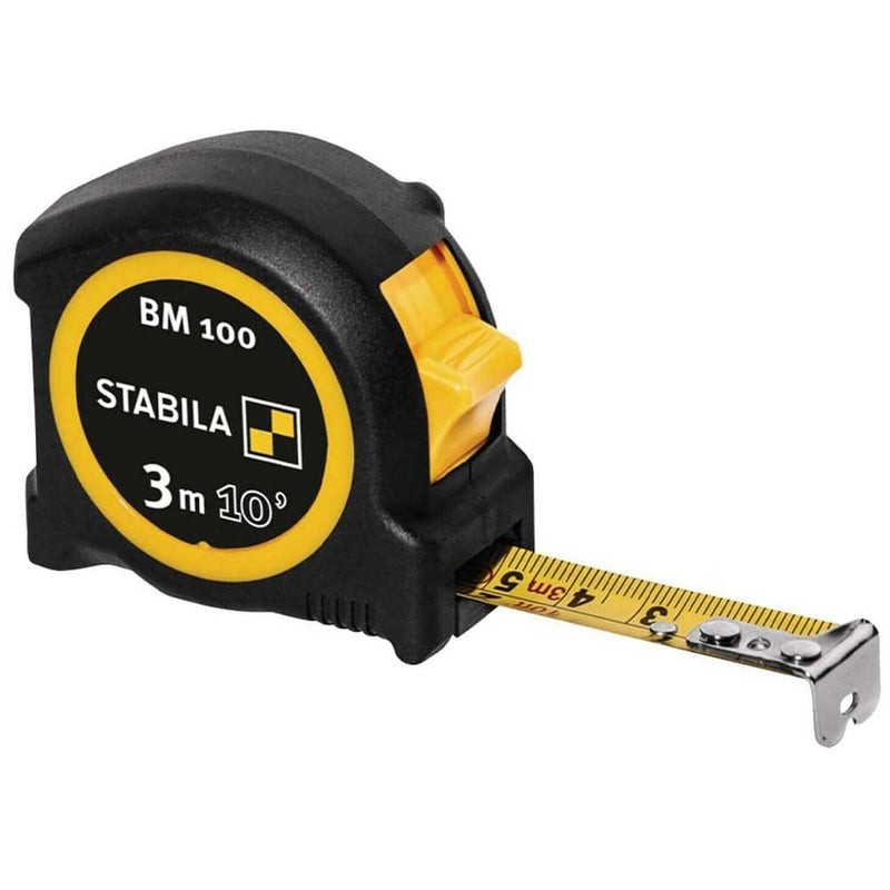 Stabila Pocket tape BM 100, 3m cm+ inch - Tool Monster