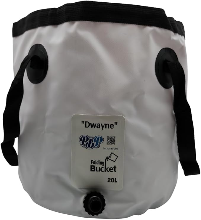 PBP 'Dwayne' Folding Bucket [20L with Quick Hose Connector]