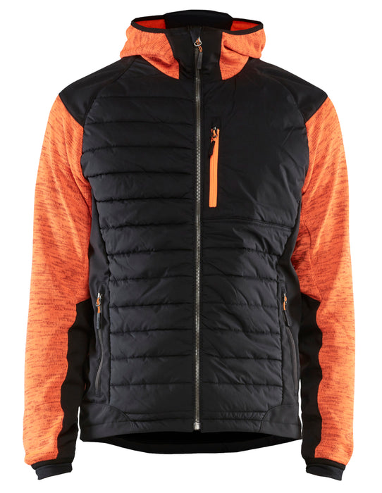 Blaklader narančasto/crna hibridna jakna 