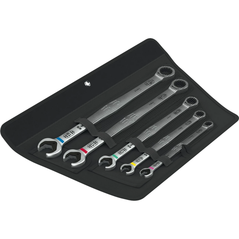 Wera 6007 Joker Combi Ratchet Wrench Set 5 Piece - Tool Monster