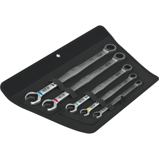 Wera 6007 Joker Combi Ratchet Wrench Set 5 Piece - Tool Monster