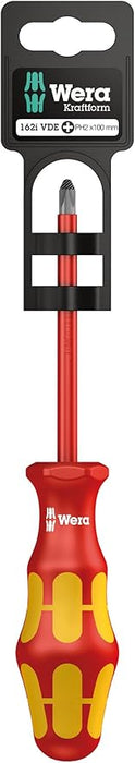 Wera 05100012001 2 x 100 mm "162 i PH VDE" Insulated Screwdriver for Phillips Screws