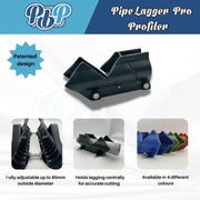 PBP PipeLagger Pro Pipe Insulation Mitre Tool 33 - 85mm - Tool Monster