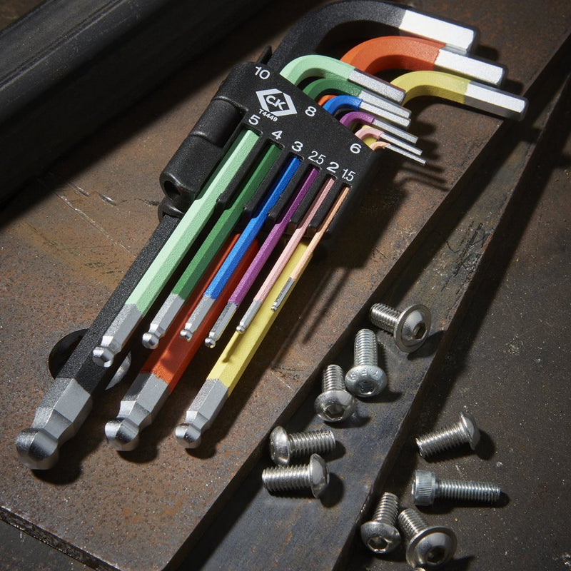C.K Coloured Hex Key Set/9