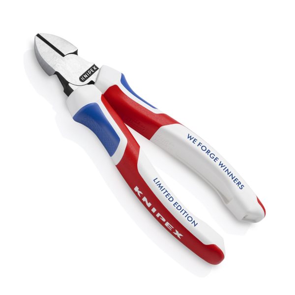Knipex Limited Edition WE FORGE WINNERS Diagonal Cutters Multi Component Grips 160mm - 70 02 160 S7