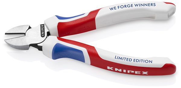 Knipex Limited Edition WE FORGE WINNERS Diagonal Cutters Multi Component Grips 160mm - 70 02 160 S7